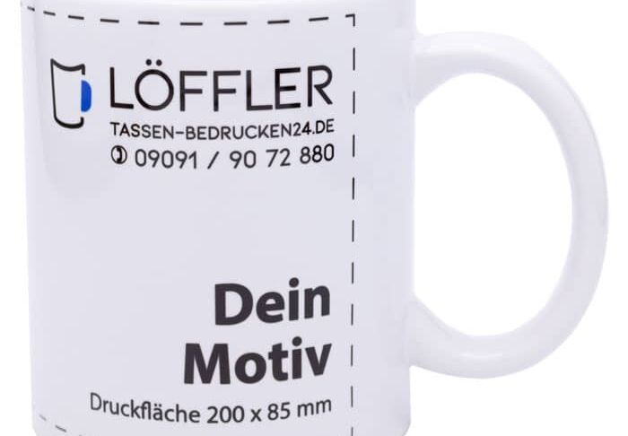 Personalisierte Tassen für Mitarbeiter