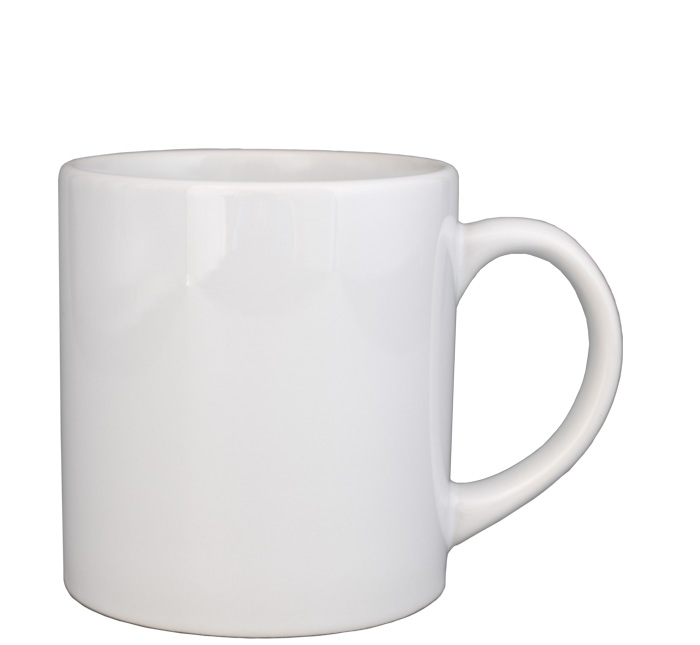 Kleine Werbetasse in klassischer Form zum Bedrucken